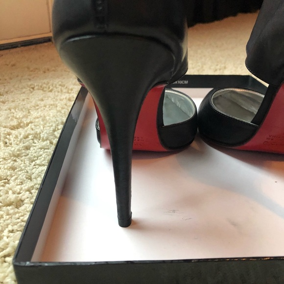 Black Argentinian leather shoes with red soles! - Picture 5 of 8